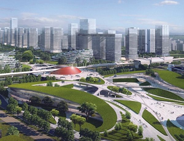 西安國際港務區(qū)奧體中軸公園工程